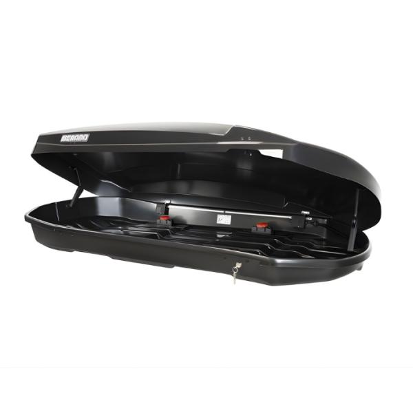 Автобокс Menabo Satellite duo crab черен 600л 1692