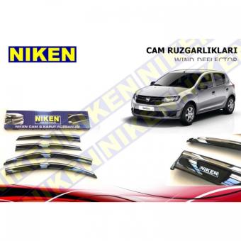 Комплект ветробрани съвместими с Dacia Sandero - (2013+)