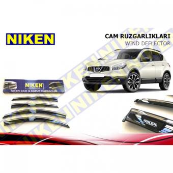 Комплект ветробрани съвместими с Nissan Qashqai - (2007-2013)