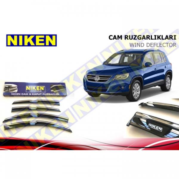 Комплект ветробрани съвместими с VW Tiguan - (2010-2015)