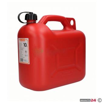 Пластмасова туба за гориво с накрайник HICO - 10L