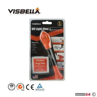 Лепило моментно с UV лампа VISBELLA
