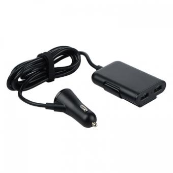 Разклонител за запалка с 4 USB порта - 1668