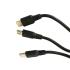 Универсално USB зарядно за кола с два порта и USB кабел 3 в 1 2011