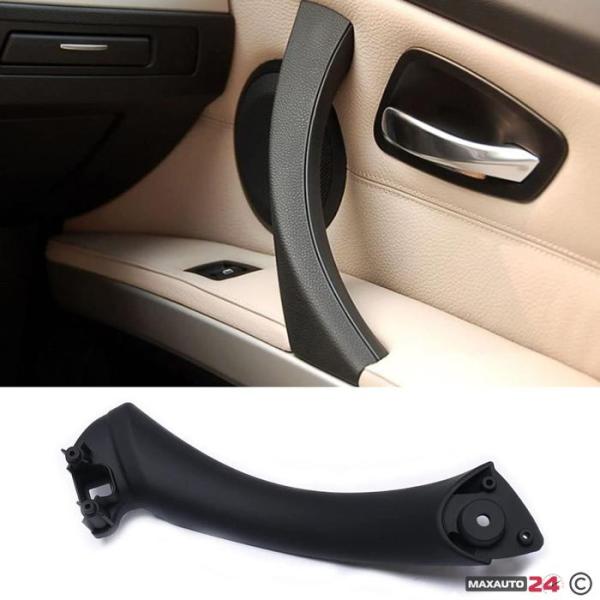 Вътрешна дръжка за врата BMW E90 E91 дясна R Черна