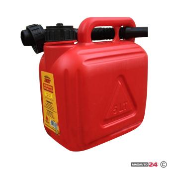 Пластмасова туба за гориво AUTOKIT 5л