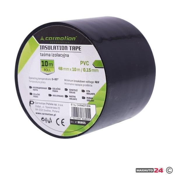 Изолирбанд черен 10м - 86805
