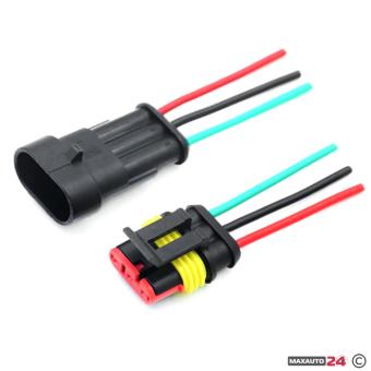 Букса за МПС водоустойчива - 3PIN