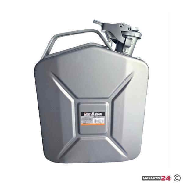 Метална туба за гориво - 5L Сива
