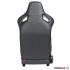Спортни седалки за МПС - 1054B ЧЕРНО/ЧЕРВЕНО
