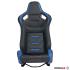Спортни седалки за МПС - 1054B ЧЕРНО/СИНЬО