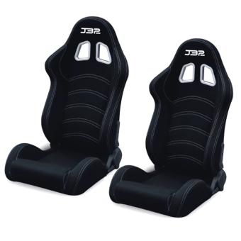 Спортни седалки за МПС - 1016 с бял конец