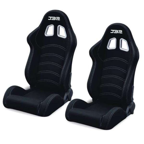 Спортни седалки за МПС - 1016 с бял конец