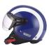 Каска за мотор Sparco BHR sp-501 синя / бяла 66684 размер S