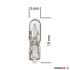Крушка Maxxx light - T5 1.2W 10бр/к-т