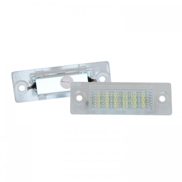 LED плафони регистрационен номер подходящи V-030609 съвместими с VW Passat / Touran / Jetta / Golf Plus / Transporter / Skoda Superb