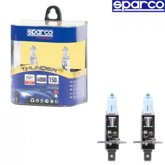 Крушки Sparco H1 12V 55W - 1201 THUNDER 2бр/к-т 2бр/к-т