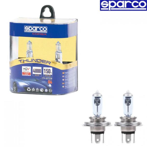 Крушки Sparco H4 12V 55W - 1203 THUNDER 2бр/к-т