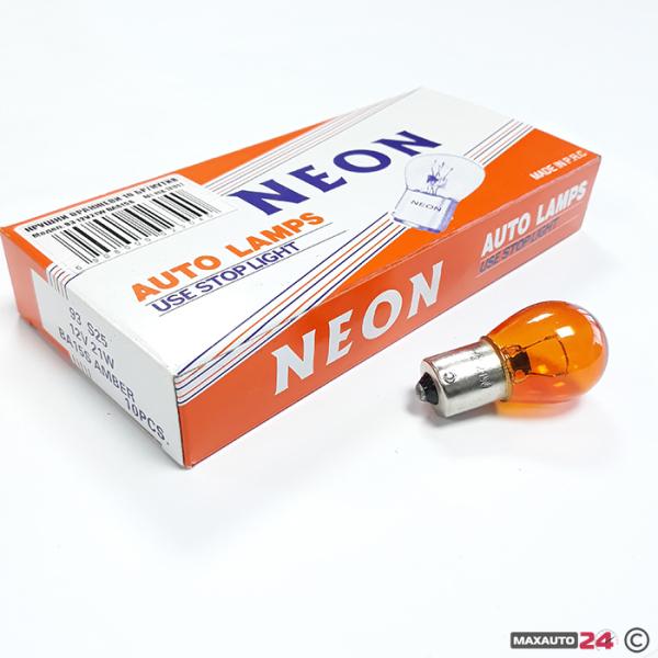 Крушки NEON - 93 12V 21W Оранжеви 10бр в кутия