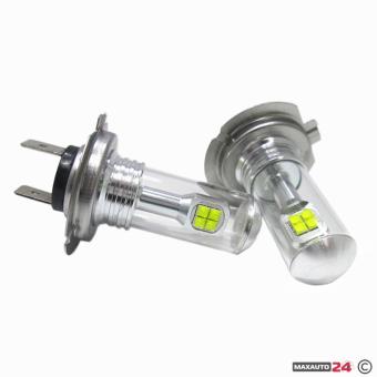 Диодни крушки H7 8SMD - 80w 2бр/к-т 12-24V