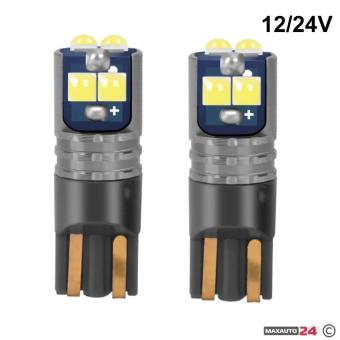 Диодни крушки 3032 6SMD - 12/24V 2бр/к-т
