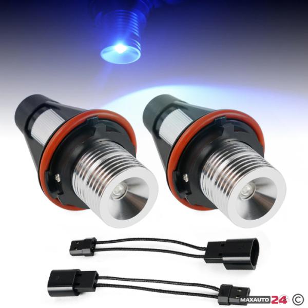 Диод за ангелско око 5W Сини - E39,E53,E60,E61,E64 2бр/к-т