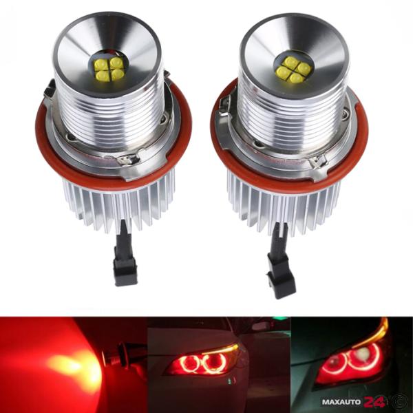 Диод за ангелско око 25W Червени - E39,E53,E60,E61,E64 2бр/к-т
