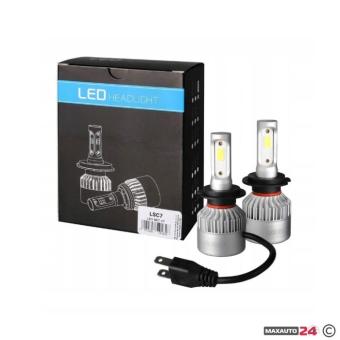 Диодни Крушки M-TECH H7 80W 6500K