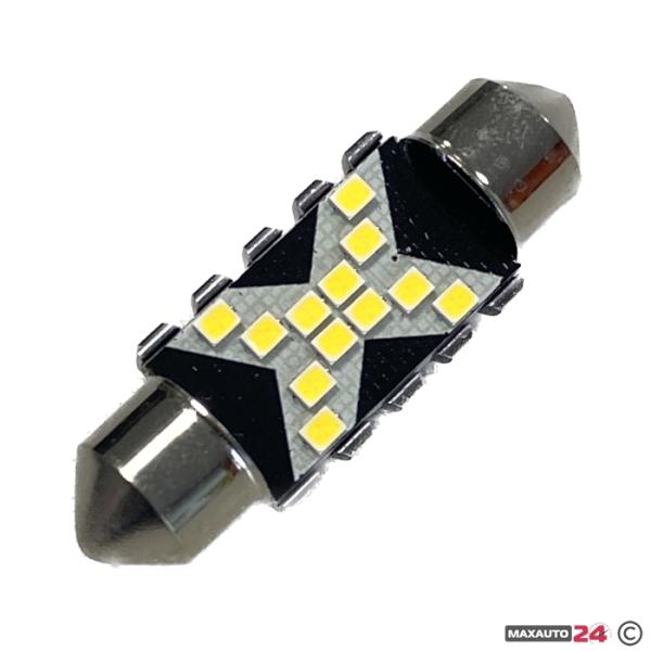Диодни крушки CAMBUS 12/24V - 82288 - 36мм - 2бр/к-т