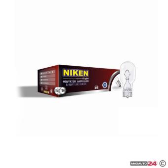 Крушки NIKEN Т15 16W - 12V 10 БР/КУТИЯ