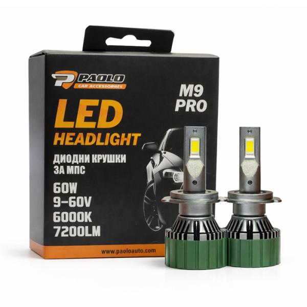 Диодни крушки M9 PRO H7 9-60V 2БР/К-Т