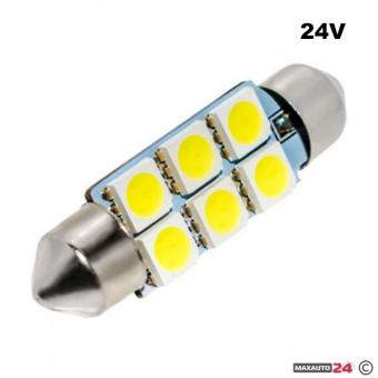 Диодни крушки - 28706 24V - 36мм / 39мм / 41мм 2бр/к-т