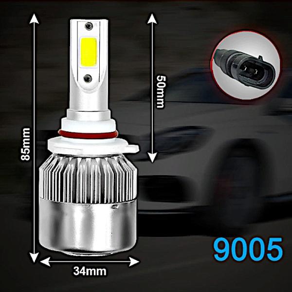 Диодни крушки C6 9005 - 36W 2бр/к-т