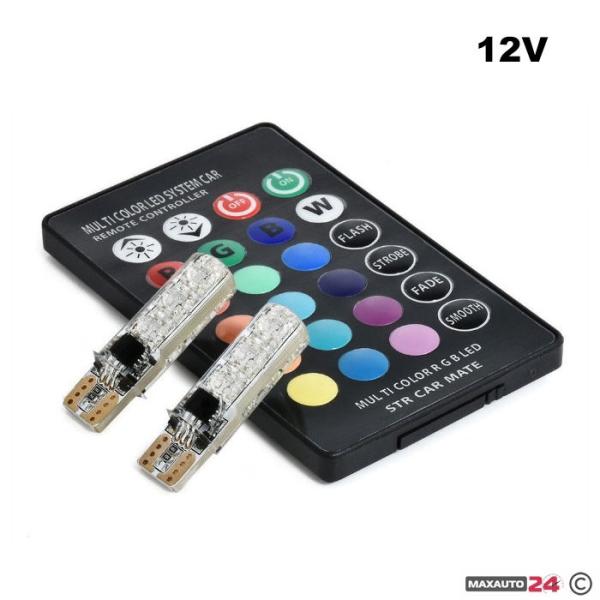 Диодни крушки с дистанционно P1697 2бр/к-т
