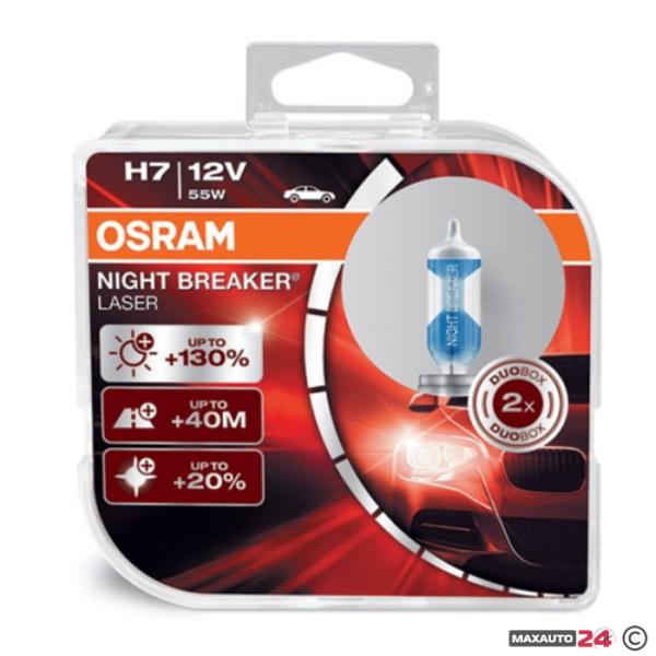 Халогенни крушки Osram Night Breaker Laser H7 2бр/к-т