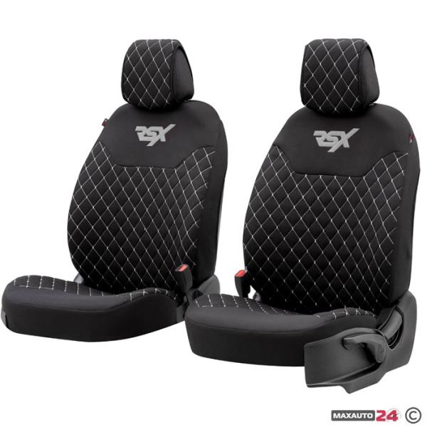 Калъф за седалка RSXL101 - 2БР/к-т черно/сиво