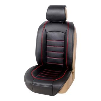 Калъф за седалка на МПС 3019 1 Брой - Черно/Червено