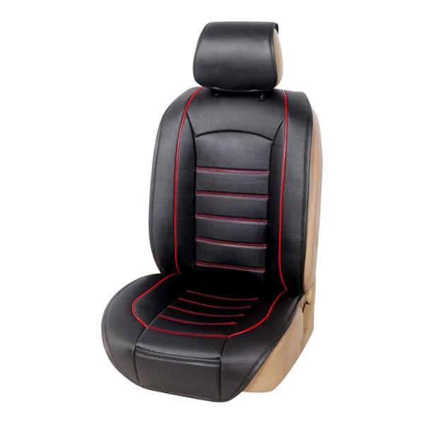 Калъф за седалка на МПС 3019 1 Брой - Черно/Червено