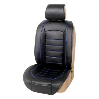 Калъф за седалка на МПС 3019 1 Брой - Черно/Синьо