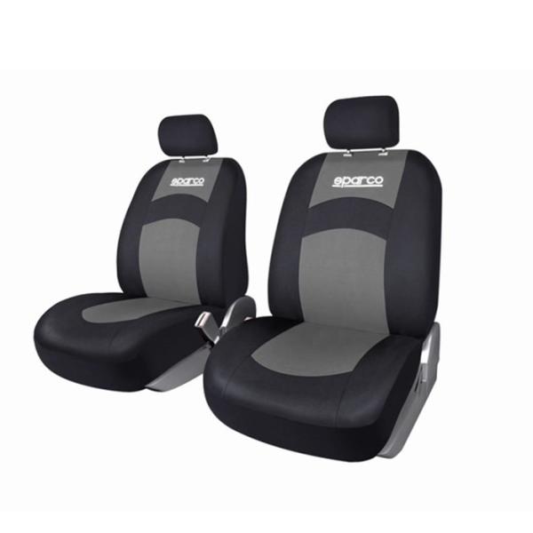 Калъфи за седлка Sparco SPS402GR със Сиво К-Т