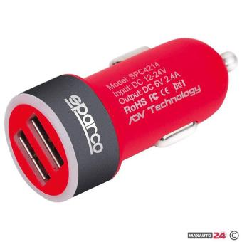 USB зарядно за телефон SPARCO SPC4214