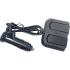 Разклонител за запалка 2-ка+2-USB PG150