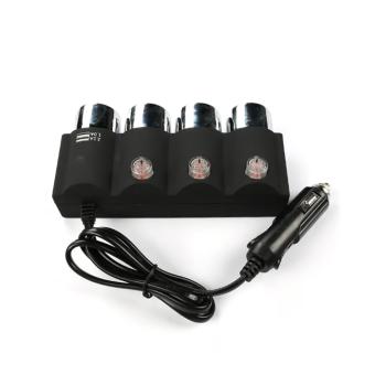 Разклонител за запалка с 3 гнезда и 2 USB - 1508