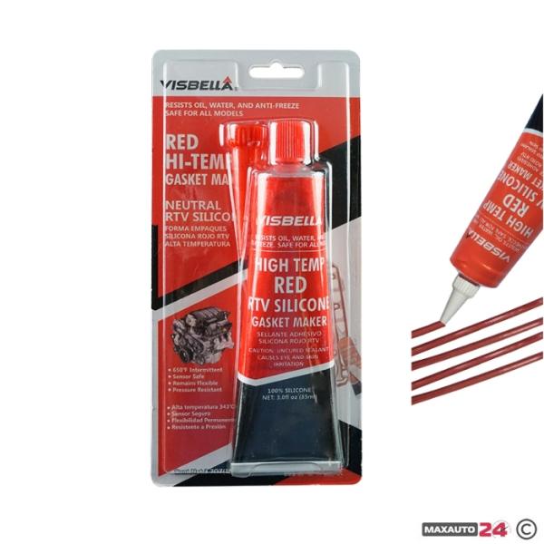 Силикон за гарнитури Visbella 85ml - червен