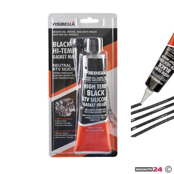 Силикон за гарнитури Visbella 85ml - черен