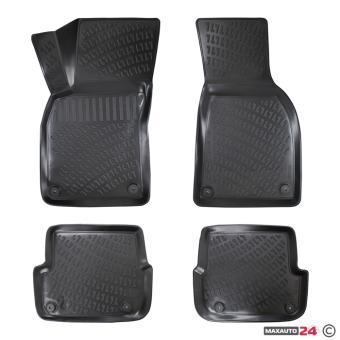 Гумени стелки RizLine съвместими с Audi A4 B6 / B7 2001-2006
