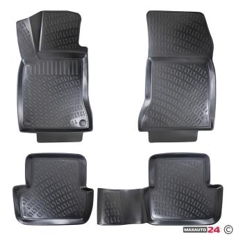 Гумени стелки RizLine съвместими с Mercedes A-class / W176 2013-2018
