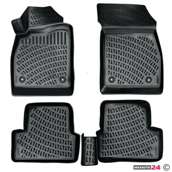 Гумени стелки RizLine съвместими с Mercedes B-class / w246 2011-2018