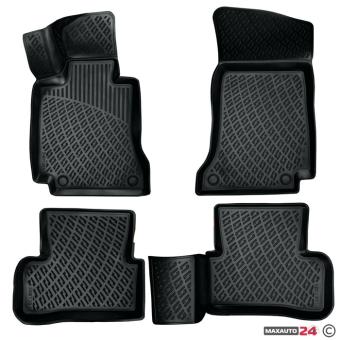 Гумени стелки RizLine съвместими с Mercedes C-class / w205 2014-