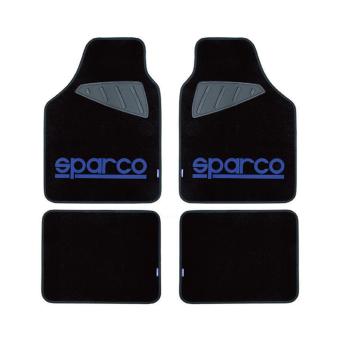 Стелки мокет SPC1901A Sparco Черни-Сини 4БР/К-Т